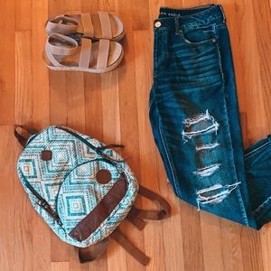 Roxy Boho Mini Backpack